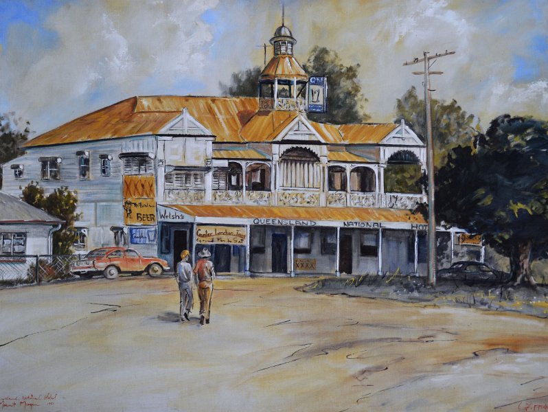 07MtMorgan (96).JPG - Mount Morgan museum - the former Queensland National Hotel